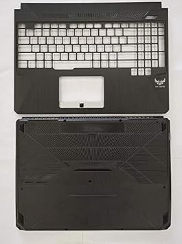 Replace for ASUS TUF Gaming FX505G FX505GD FX505GE FX86 FX86F FX86FM FX86FE FX86S FX86SM 15.6 Inches Palmrest Upper Case Pack of Bottom Base Shell Lower Cover