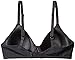 Hanes Women's Comfort Shape Concealing Petals Wire Free Bra, Black, 36C