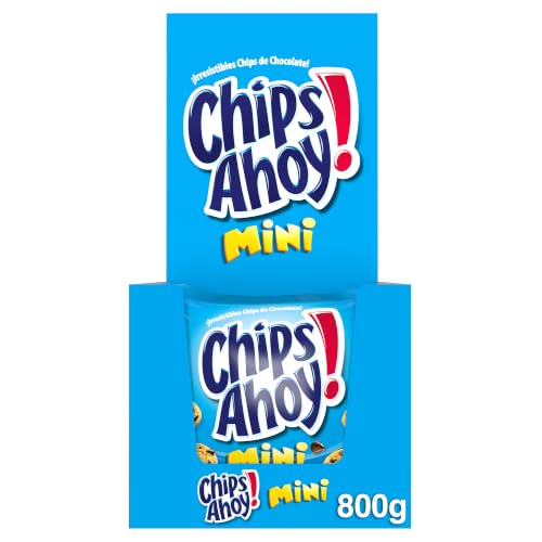 Chips Ahoy Mini Galletas Cookies con Pepitas de Chocolate, Pack 20 x 40g