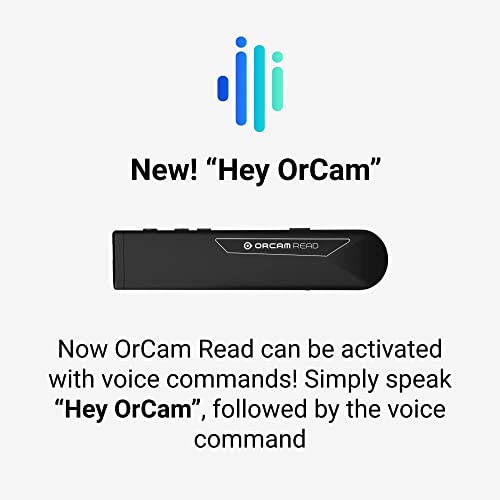 Orcam Read Smart - Artificial Intelligence (Ai) Assistive Reader - Including Smart Reading Feature - For Anyone Who Is Exposed To Large Amounts Of Text At School, Work, Or On The Go #TOP4
