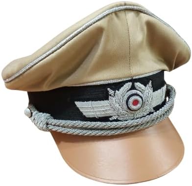 WW2 German Luftwaffe Officers Summer Visor Cap Reproduction