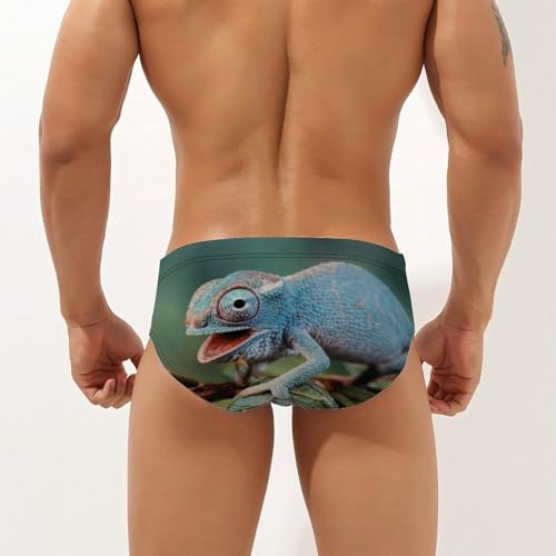 Traje de baño para hombre con calaveras negras de playa 2