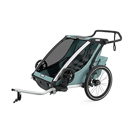 Thule Chariot Cross 2 Alaska hellblau Fahrradanhänger Kinderanhänger 2021