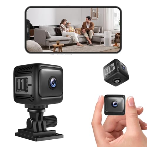 ONGNIUU Cámara Espía WiFi 1080P Camara Vigilancia Interior y Exterior con Visión Nocturna, Detección de Movimiento, 2.4GHz, Batería Recargable 1600mAh, Cámara de Seguridad WiFi 2K para Casa/Oficina