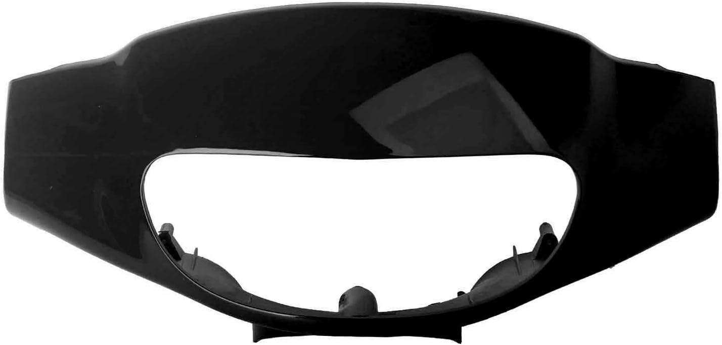 Minho Black ABS Head Light Headlight Fairing Fit For GY6 Chinese Scooter TaoTao Pony ATM50,Roketa MC-08 Boom,Baja SunCity,Jonway YY50QT-6,Wangye sunny