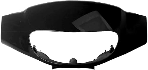 Miniatura 4 de Minho Carenado de faros delanteros ABS negro para GY6 Scooter chino TaoTao Pony ATM50, Roketa MC-08 Boom, Baja SunCity, Jonway YY50QT-6, Wangye Sunny