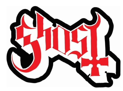 Image of Ghost Vinyl Sticker for Cars Laptops Tablets Skateboard Window - Black (Black) Size: 6 inch