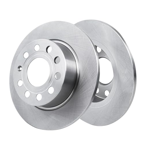 Image of Detroit Axle - 4pc Rear Brake Kit for 2011-2013 Audi A3 2013-2019 Beetle