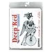 Deep Red Stamps Steampumk Lady Cyclist Rubber Stamp