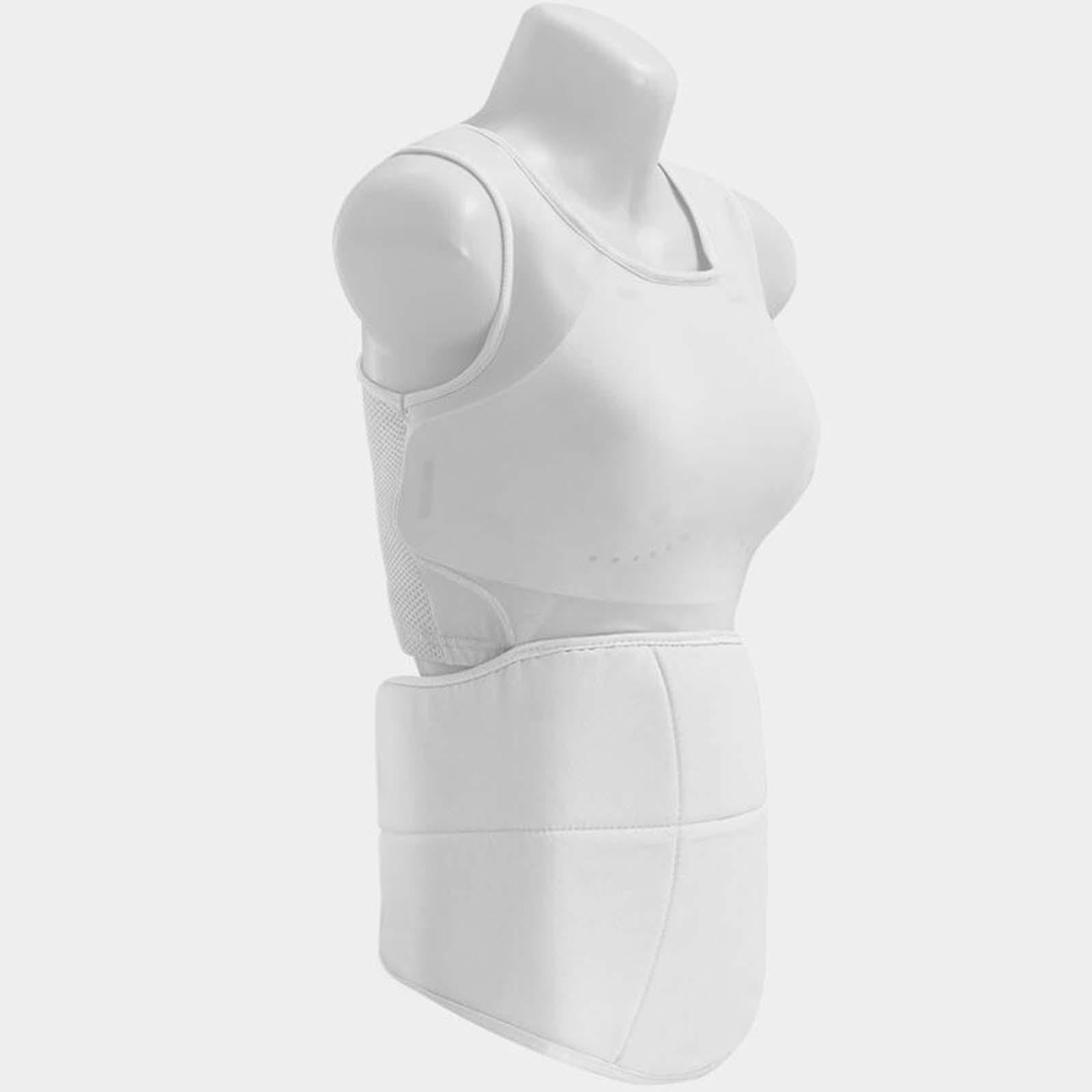 predolo Protection Abdominale et Pectorale de Karaté pour Femmes, Plastron de Boxe, Protège Poitrine de Boxe, Gilet de Protection Réutilisable et Léger, Poitrine pour La Boxe Les Spectacles