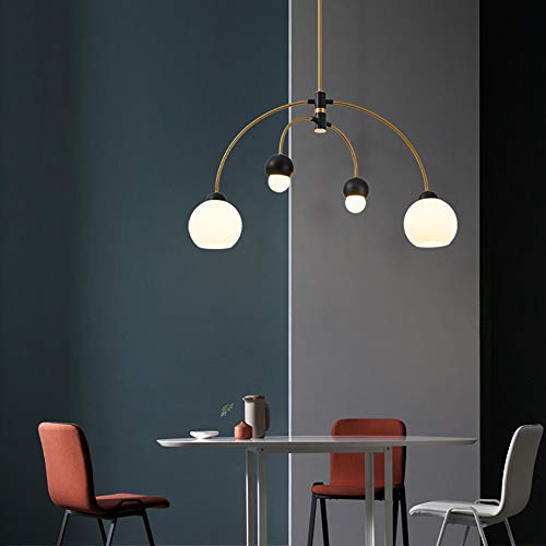 Lustre E27 nordique pour résoudre le manque de lumière en chambre - 4