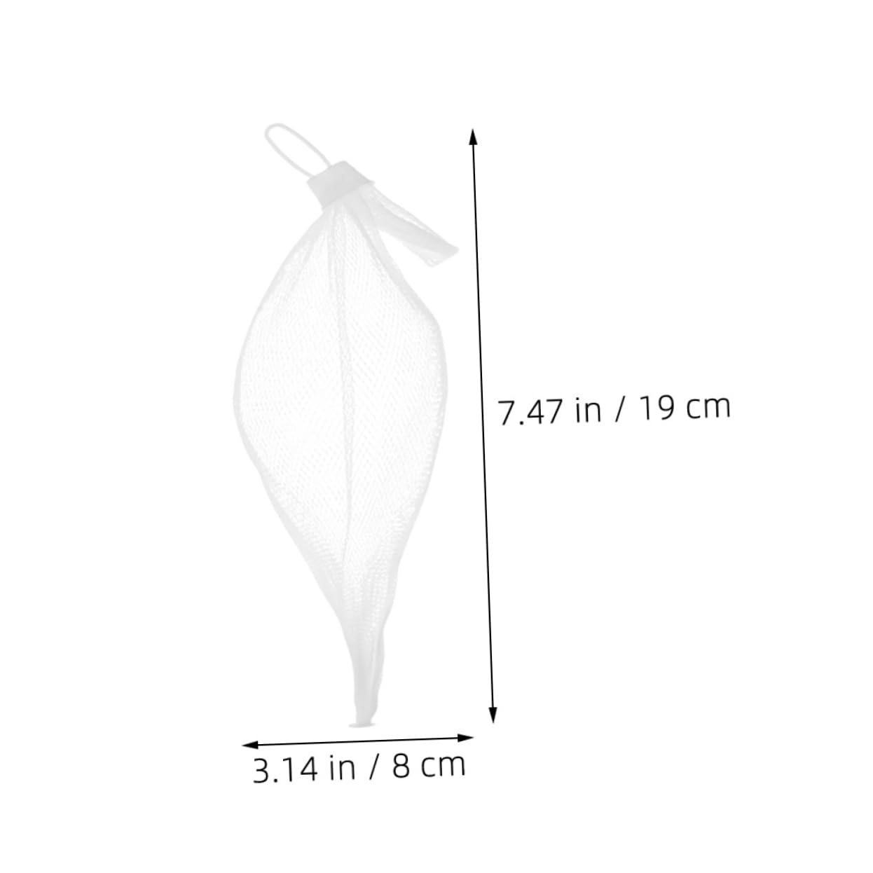 VANZACK Toy Bins for Boys and Girls Mesh Storage Bag Drawstring Glass Marbles Organizer Tidy Play Area