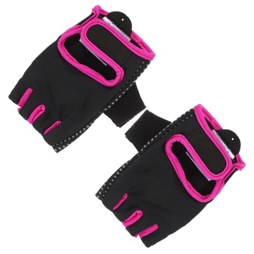 HANABASS Half Finger Non Slip Gym Gloves for Men Women Durable Sports Gloves for Cycling Fitness and Outdoor Activities Lightweight Mesh Material S