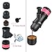 Espresso Coffee Maker by Litchi Double Shot Portable Espresso Maker 3 OZ with Additional Reusable Filter Carrying Bag for Camping, Hiking, Picnic