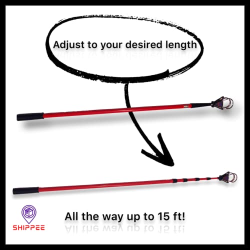 Shippee Ki-Yay Telescopic Aluminum Golf Ball Retriever #TOP21