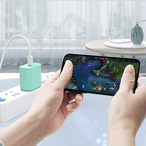 3-Pack Iphone 14 13 12 11 Fast Charger,【Apple Mfi Certified】 20W Pd Usb C Wall Charger 6Ft Cable Fasting Charging Adapter Compatible With Iphone 14Pro/13 Pro/12/12 Pro Max/11 Pro Max/Xs Max/Xs-Green #TOP6