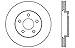 StopTech 128.62095L Sport Cross Drilled Brake Rotor (Front Left), 1 Pack