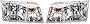 Evan-Fischer Headlight Set Compatible with 1998-2011 Ford Crown Victoria Left Driver and Right Passenger Side Halogen With bulb(s)