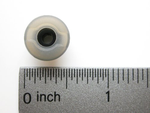 4 Small Gray Earbuds Eartips Set Compatible With Plantronics Voyager 5200 5220, Voyager Pro, Pro +, Pro Hd, Pro Uc, And Voyager Legend, Legend Uc Headset Devices #TOP3