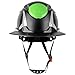 GREEN DEVIL Matrix Full Brim Hard Hat with Headlight Vented Construction Safety Helmet OSHA Approved Cascos De Construccion Work Hardhat for Men&Women