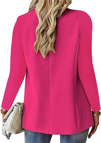 Blazers for Women Business Casual Office Work Suit Jackets Open Front V Neck Blazers One Button Lightweight Jackets2