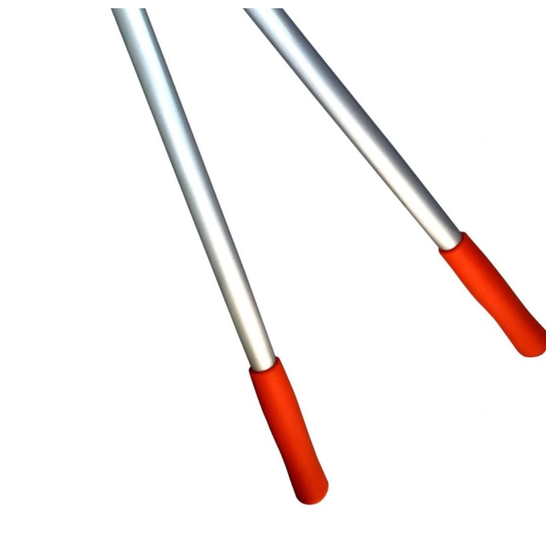 Podadera de dos manos 75cm. Cizalla con yunque ideal para ramas secas y duras. Cortes suaves y limpios 40mm Antiadherente, Sujeción segura. Contracuchilla en forma de gancho
