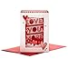 Hallmark Paper Wonder Displayable Valentines Day Pop Up Card (Love You More)