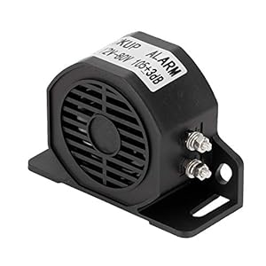 Achteruitrijhoorn, 110db Super Luide Auto Vrachtwagen Achteruitrijtoon Hoorn BIBI Zoemer Alarm Sirene Luidspreker 12V 15W Elektrische Backup Megafoon Luidspreker