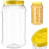 Bocal à Concombre Retournable - En Verre Avec Séparateur - Pour Pickles, Olives, Kimchi - Fermeture étanche