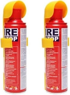 Sam Pack of 2 Fire Extinguisher Spray Foam/Fire Stop/Portable Fire Extinguisher Spray, 500ml for Car, Home, Kitchen, Elect...