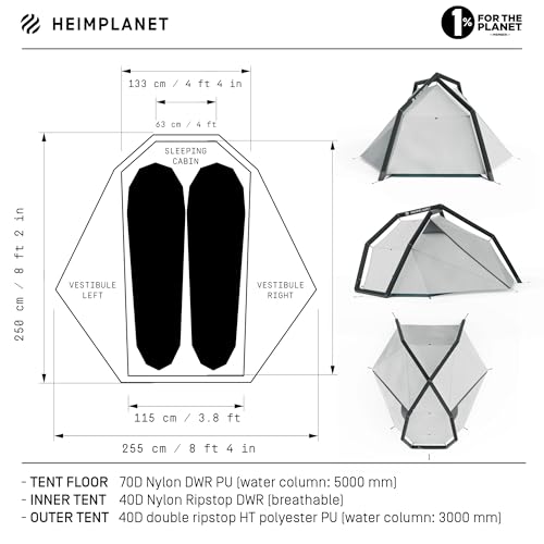 HEIMPLANET Fistral V2 Inflatable Tent