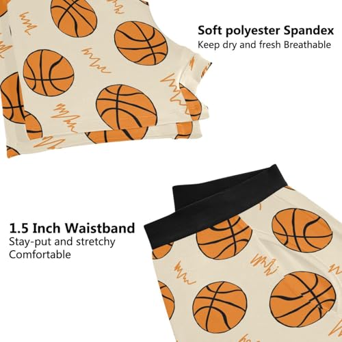 Men's Basketball Boxer Briefs Soft Comfort Sports Underwear S-XXL4