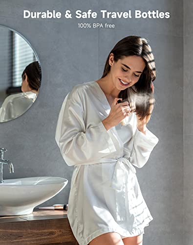 Morfone Travel Bottles Kit, Tsa Approved Travel Size Containers For Toiletries Leak Proof Refillable Liquid Travel Accessories With Toiletry Bag For Cosmetic Shampoo Conditioner Lotion #TOP3