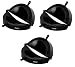 IMUSA USA IMU-71006W Jumbo Empanada Maker, Black (pack of 3)