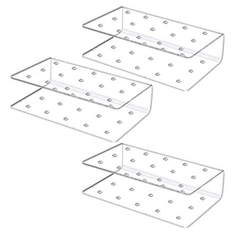 Rfvtgb 3 Pcs Lollipop Holder 15 Hole Clear Acrylic Cake Stand Display Lollipop Stand Holder Display for Weddings Party Cover