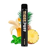 Tiger Puff Mi Amor (Ananas, Banane, Minze) - Einweg-E-Zigarette ohne Tabak und ohne Nikotin