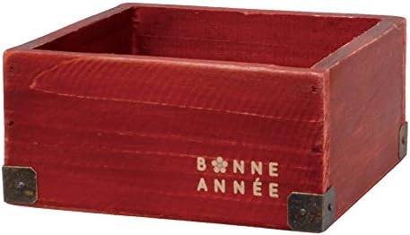 Greenhouse NY014-RD Spring Wood Pot, Long Angle M, Foam, 1/2 Pieces, Red