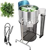 【Coupe-feuilles électrique】Les lames sont en silicone alimentaire, un matériau fiable et inodore qui minimise efficacement les dommages aux bourgeons. Le carter d'engrenages en acier de haute qualité lui confère une grande robustesse. Le corps principal de l'appareil est en acier inoxydable, résistant à la rouille et facile à nettoyer après utilisation.