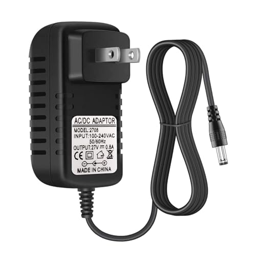 27V Charger for Sharper Image Massage Gun, Power Adapter Compatible with...