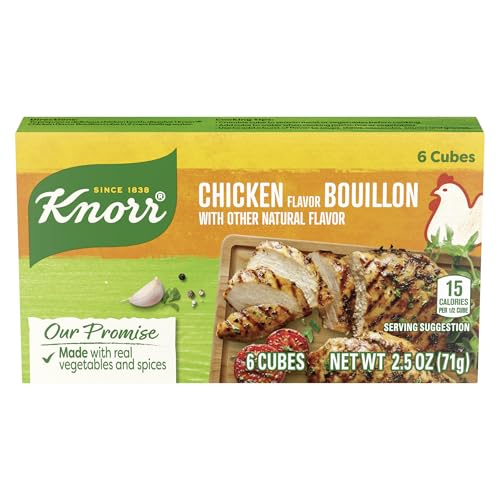 Knorr Cube Bouillon, Chicken, 2.5 Ounce, 6 Cubes