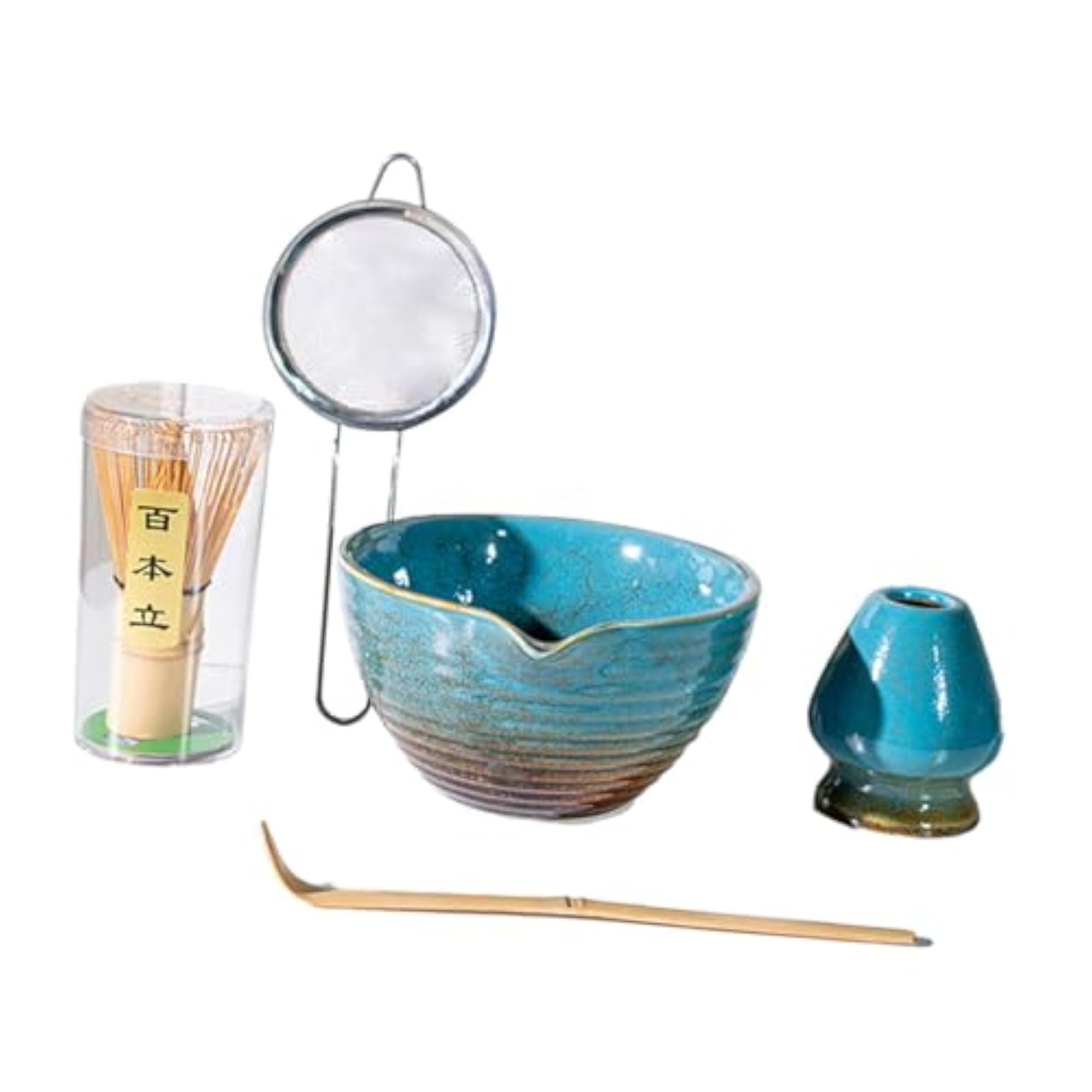 5X Matcha Tea Set, Japanese Tea Making Tools Gift Bowl