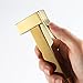 USZWBY Handheld Brass Titanium Gold Baby Cloth Diaper Sprayer Portable Hand Held Toilet Head with Bidet Hose and Bracket, for Feminine Wash, Pet Washing,Square