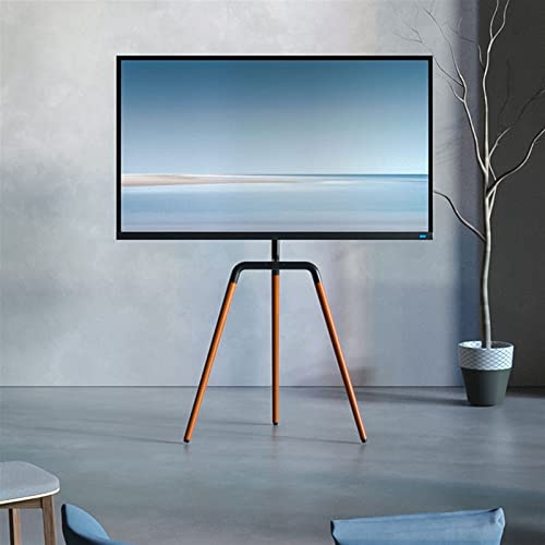 QYMYOZ Stojak pod telewizor podłogowy sufitowy, uniwersalny, zdejmowany, do biura, sali konferencyjnej, salonu, uchwyt na wyświetlacz LCD, uchwyt do telewizora 32-65 cali (co