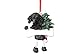Poodle Ornament Black with Unique 
