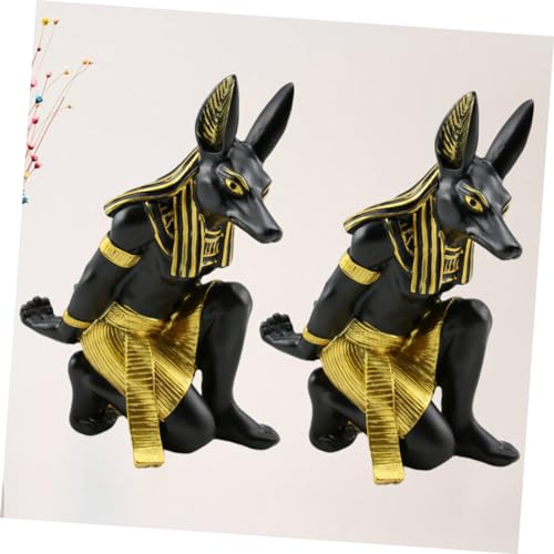 Soporte para vino con diseño Anubis creativo 2 pcs miniatura 3