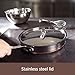 All-Clad Copper Core 5-Ply Stainless Steel Fry Pan 8 Inch Induction Oven Broiler Safe 600F Pots and Pans, Cookware Silver