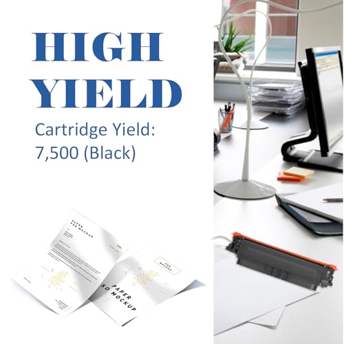 Image of 210X Toner Cartridges Black 210A 210 Compatible for HP 210X 210A Toner Cartridges for HP Color LaserJet Pro MFP 4301fdw 4201dn 4301fdn 4301 4201dw W2100X W2100A Series Printer (2 Black, with chip)
