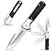 Eafengrow EF6 Tactical Pocket Knives 5.2 inch Closed Knife 9Cr18Mov Blade Knife G10 Steel Handle Ball Bearing Outdoor Camping Knife