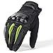 IRON JIA'S Guanti Moto, Touch Screen | Traspirante | Guanti da Scooter Estivi per Motociclismo, ATV, Arrampicata, Caccia, Motocross e Altri Sport All'aria Aperta - Verde, L
