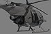 KH50003 Kitty Hawk 1/35 AH-6J/MH-6J Little Bird Nightstalkers [MODEL BUILDING KIT]